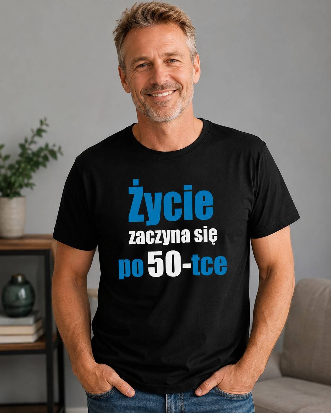 koszulka na 50 urodziny prezent dla mężczycny